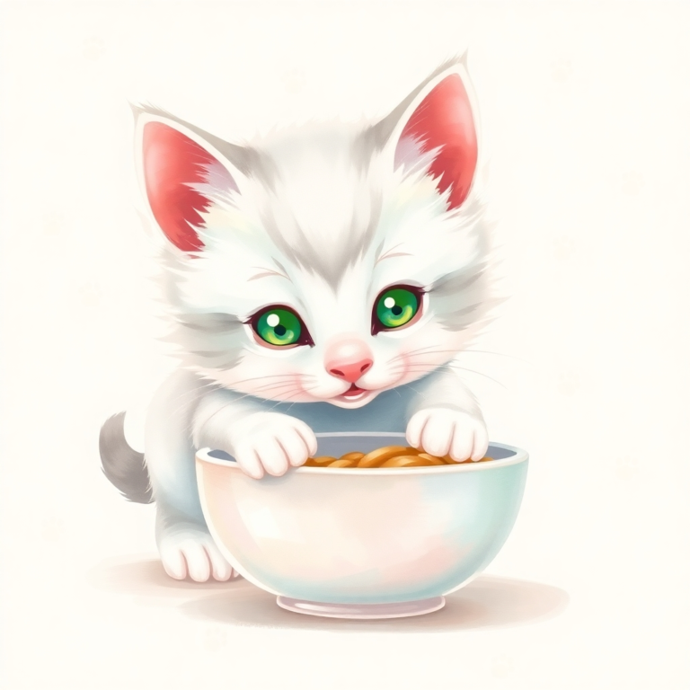 Kitten Feeding Schedule by Age